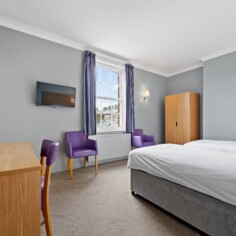 Standard Twin Bed Room at the Royal Hotel in Whitby.